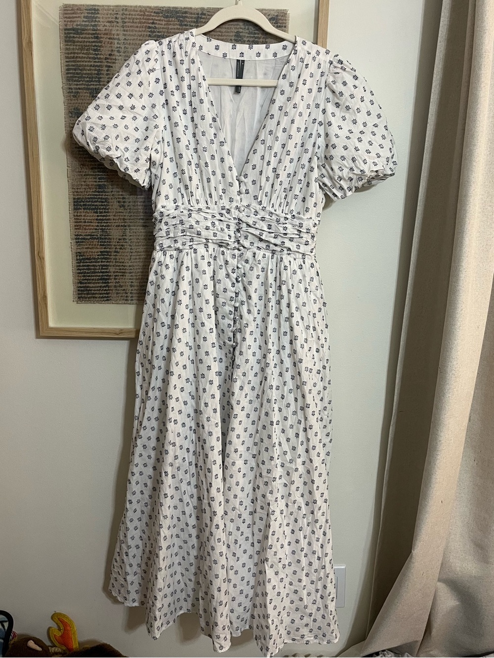 Anthropologie The Katerina Button-Front Dress - Picture 2 of 5